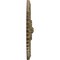 Ekena Millwork York Ceiling Medallion (Fits Canopies up to 3 5/8"), 21 5/8"OD x 2 1/2"P, Mississippi Mud Crackle CM21YOMMC - alternate 2